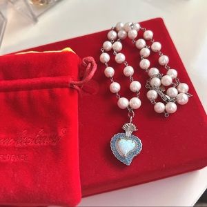 WhenSmokeClears opal pearl necklace